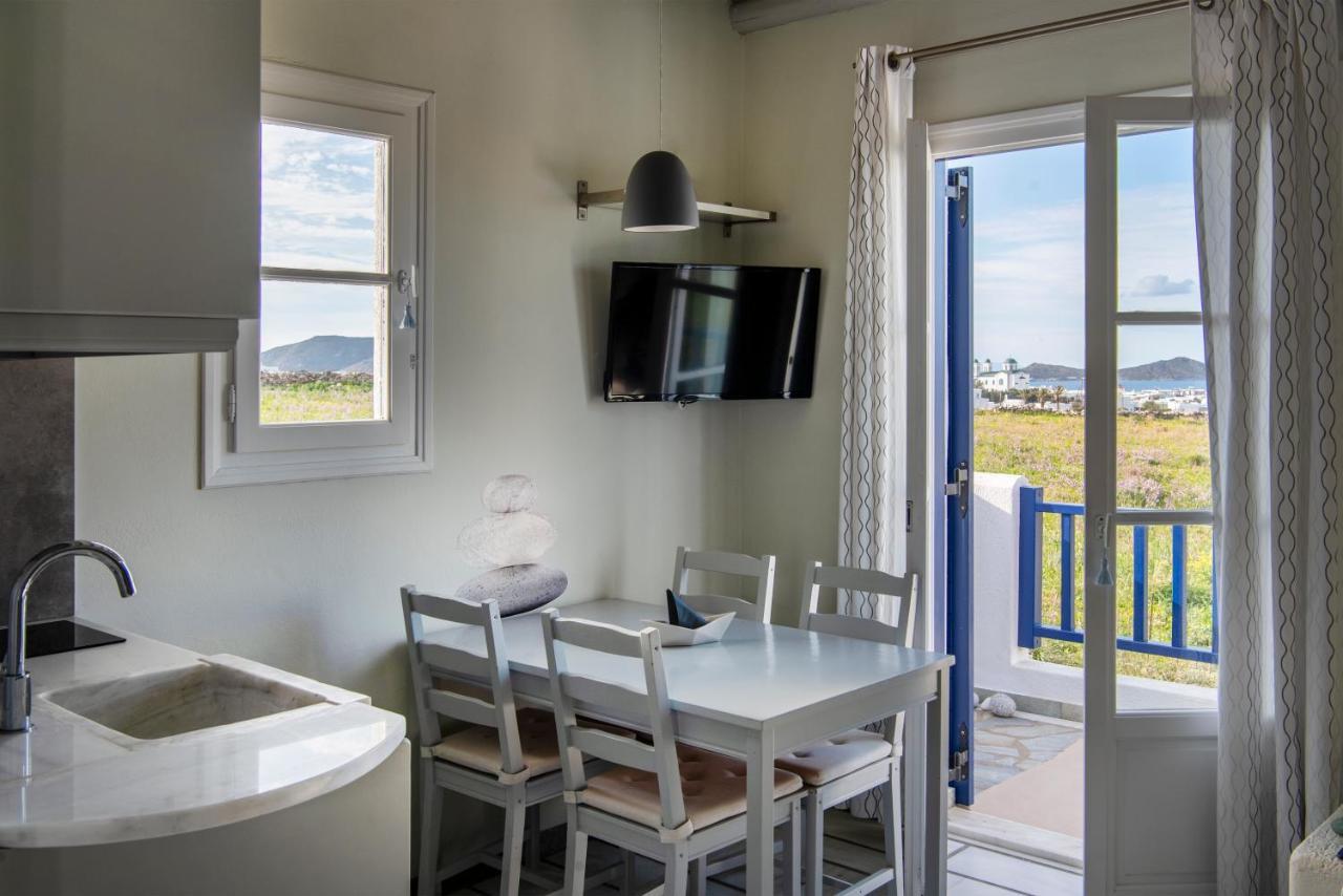 Pure White 1Bd House With Amazing Sea Views In Naousa Экстерьер фото