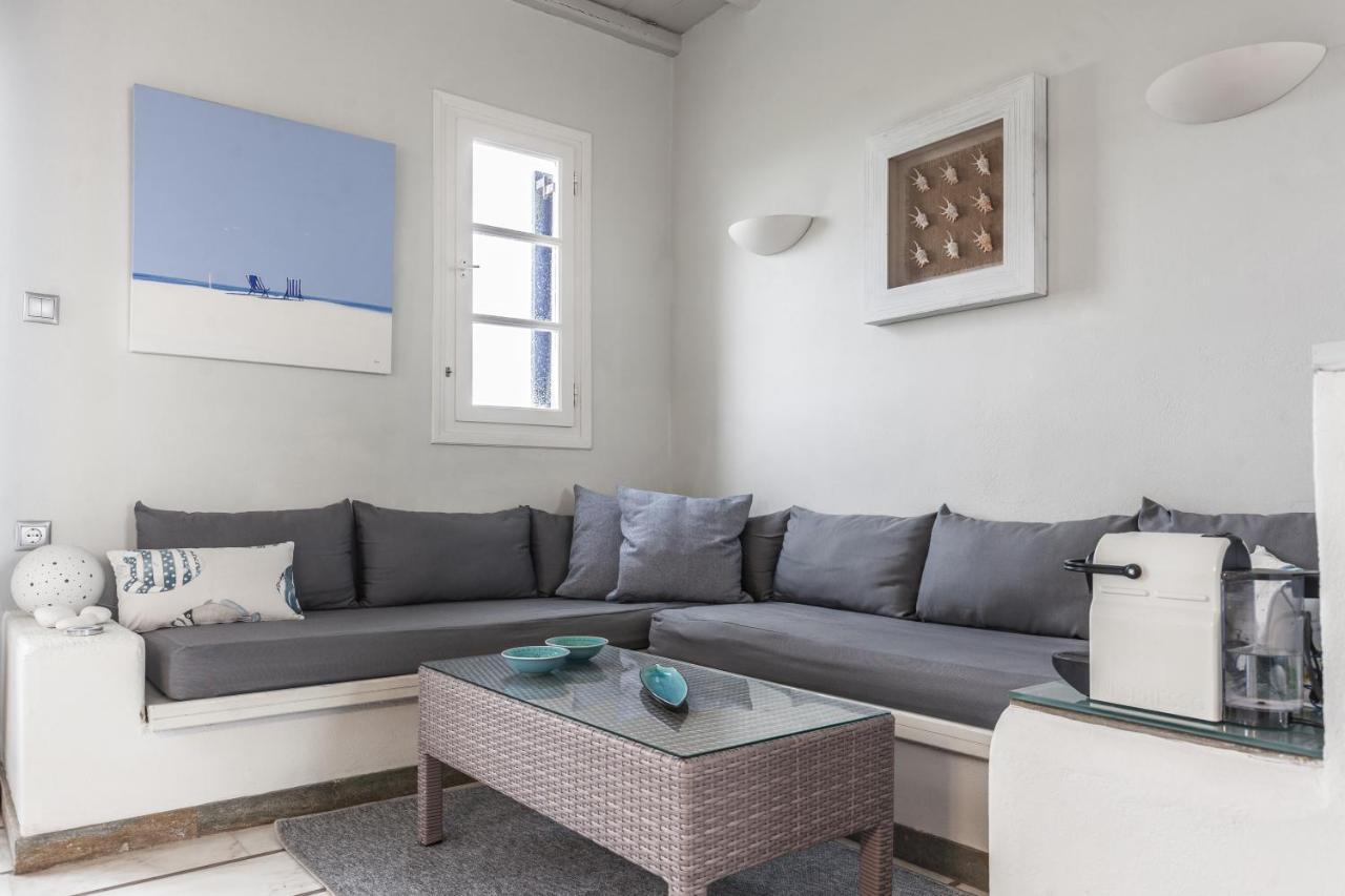 Pure White 1Bd House With Amazing Sea Views In Naousa Экстерьер фото