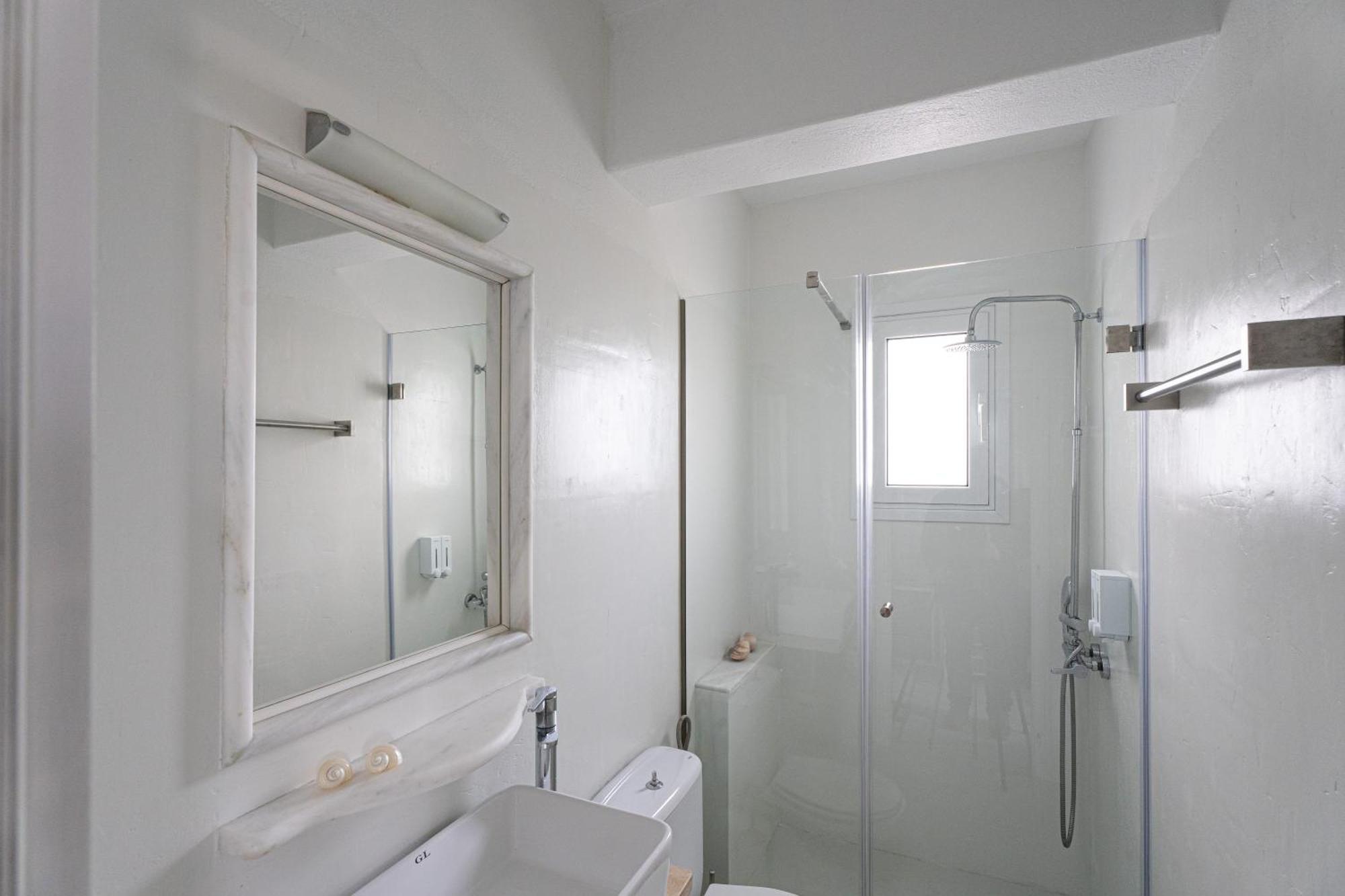 Pure White 1Bd House With Amazing Sea Views In Naousa Экстерьер фото