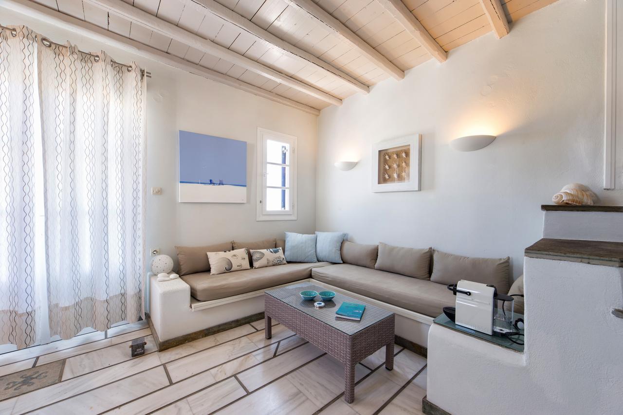 Pure White 1Bd House With Amazing Sea Views In Naousa Экстерьер фото