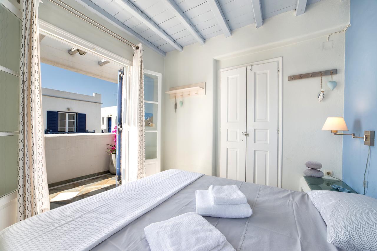 Pure White 1Bd House With Amazing Sea Views In Naousa Экстерьер фото